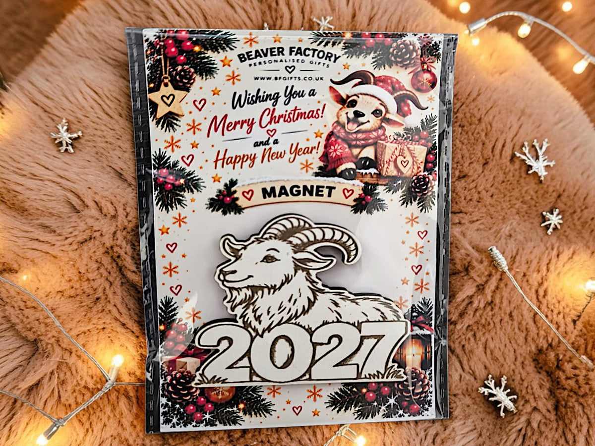 2027 medinis magnetukas – ožiukas